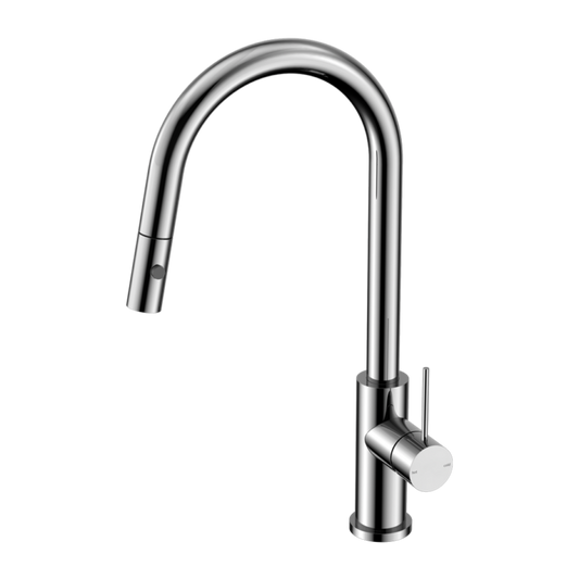 Nero Mecca Pull Out Sink Mixer With Vegie Spray Function (Many Colours)