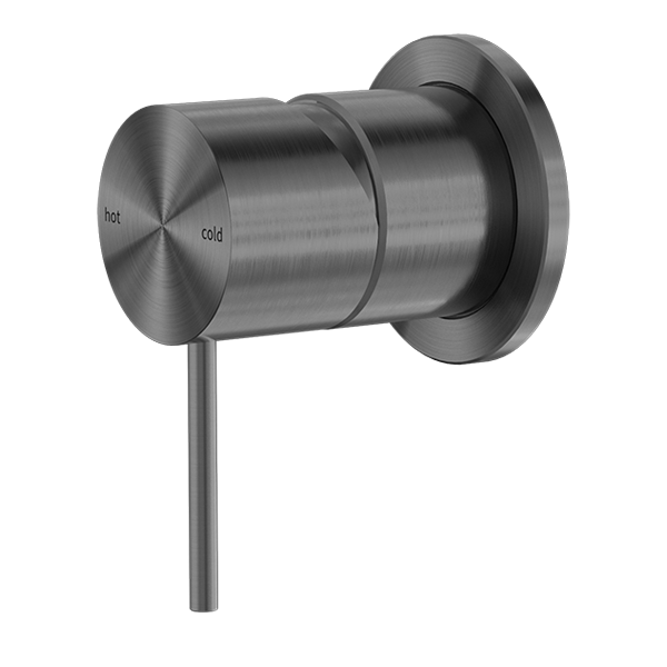 Nero Mecca Shower Mixer 60mm Plate - Gun Metal