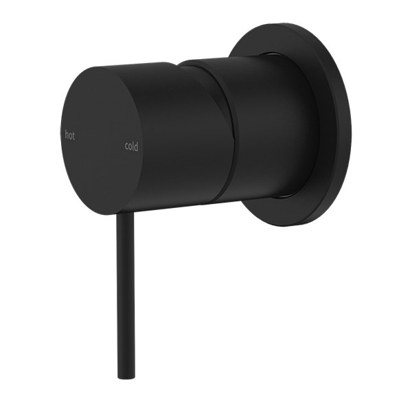Nero Mecca Shower Mixer 60mm Plate - Matte Black