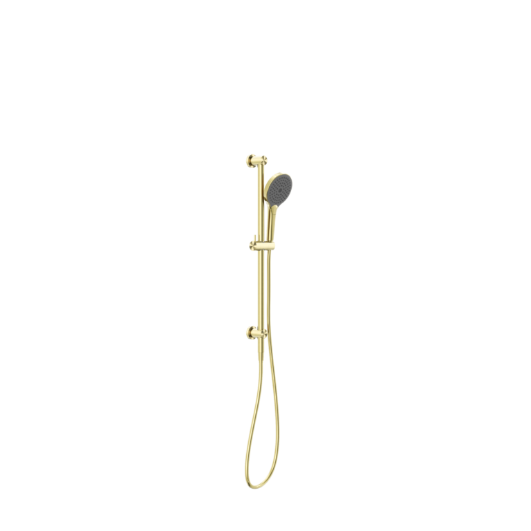 Nero Mecca Shower Rail With Air Shower II - Brushed Gold