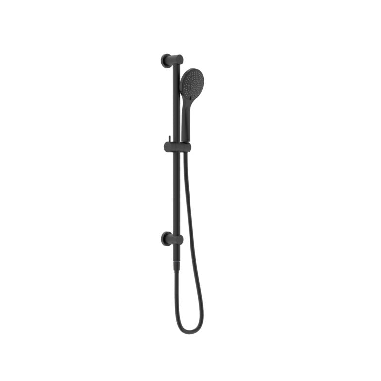 Nero Mecca Shower Rail With Air Shower - Matte Black