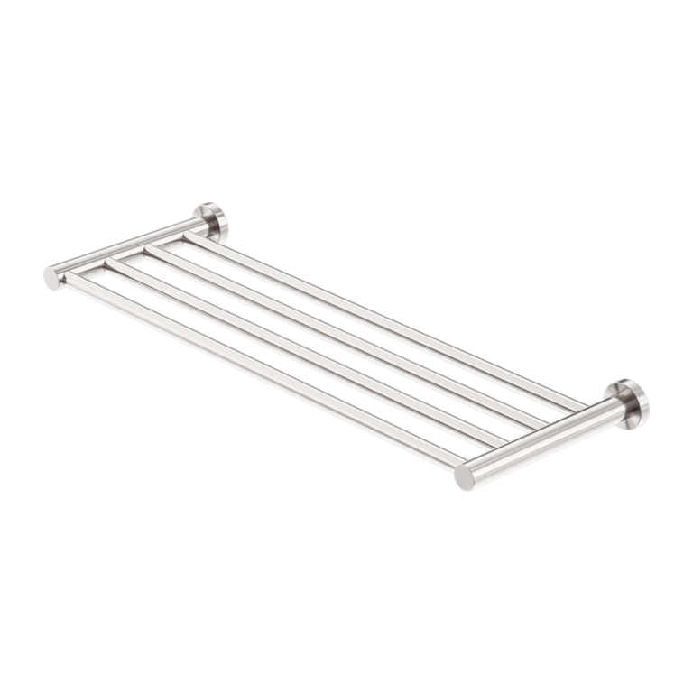 Nero Mecca Towel Rack - Brushed Nickel