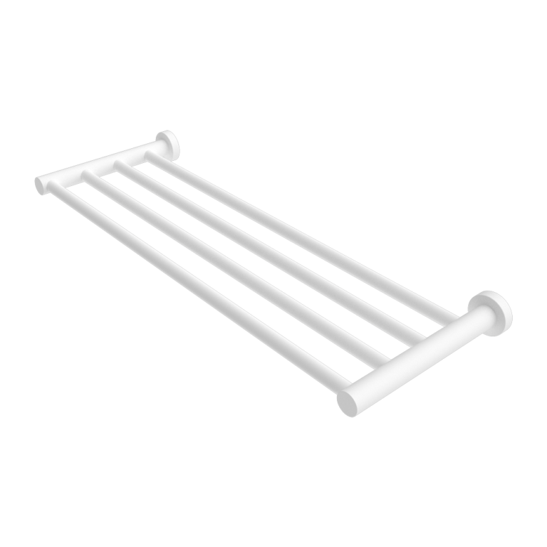 Nero Mecca Towel Rack - Matte White