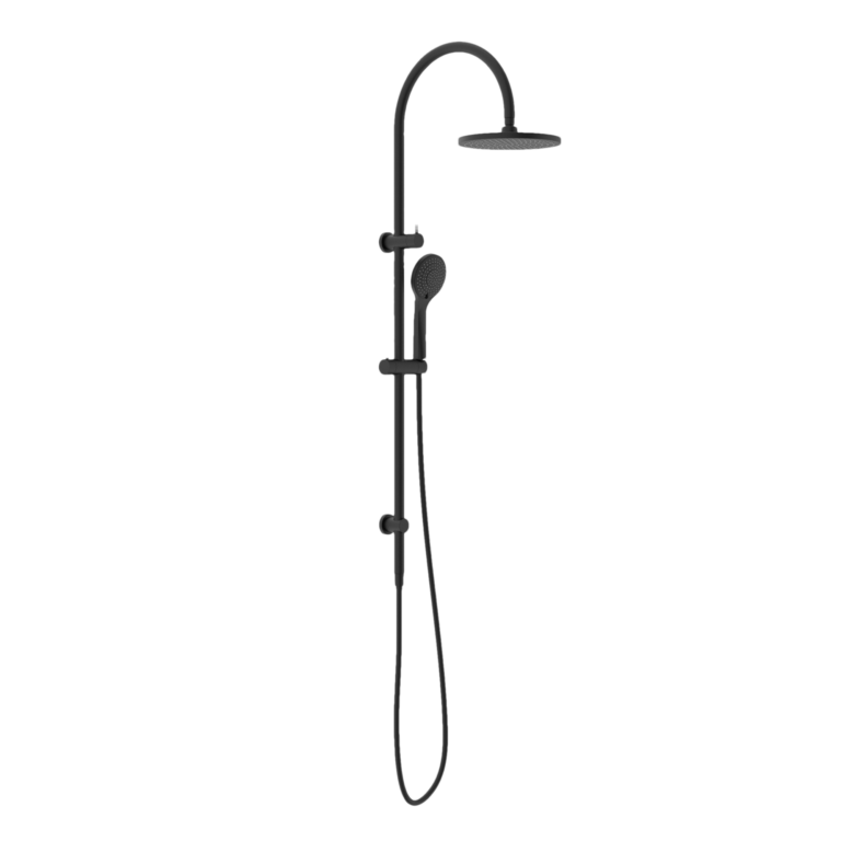 Nero Mecca Twin Shower Set With Air Shower - Matte Black