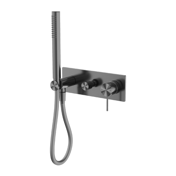 Nero Mecca Shower Mixer Divertor System - Gun Metal