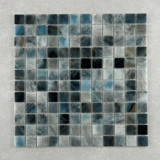 Moana Nature Air Force Malla Glass Mosaic 25x25mm