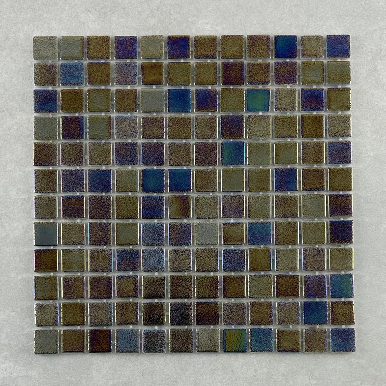 Moana San Sebastian Glass Mosaic 25x25mm