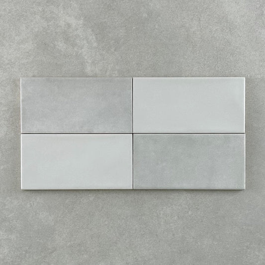 Mykonos Subway Tile White Gloss 75x150