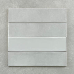 Mykonos Subway Tile White Gloss 75x300