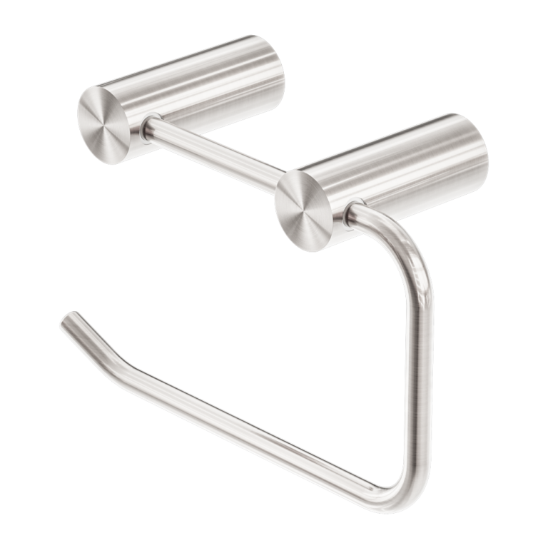 Nero Mecca Toilet Roll Holder New - Brushed Nickel