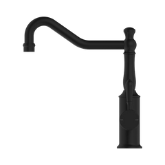 Nero York Kitchen Mixer Hook Spout With Metal Lever Chrome