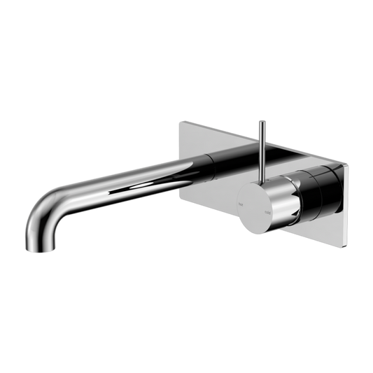 Nero Mecca Wall Basin/ Bath Mixer Handle Up (Many Colours & Sizes)