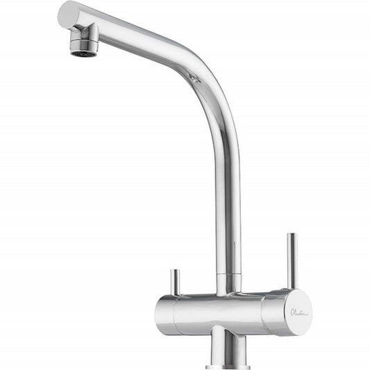 Oliveri Essentials Square Goose Neck 3 Way Filter Tap Chrome