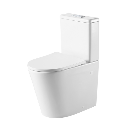 Oliveri Vienna Short Projection Comfort Height Back to Wall Toilet Suite