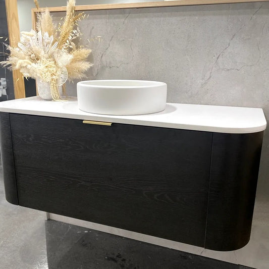 Otti Bondi Black Oak Curve Vanity 1200x460