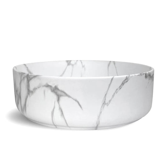 Otti Radius Round Marble Look Matte Basin 360X360x115mm