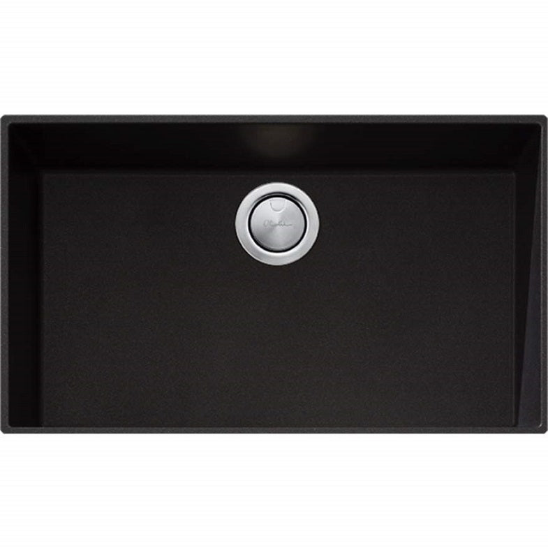 Oliveri Santorini Black Mega Bowl Undermount Sink