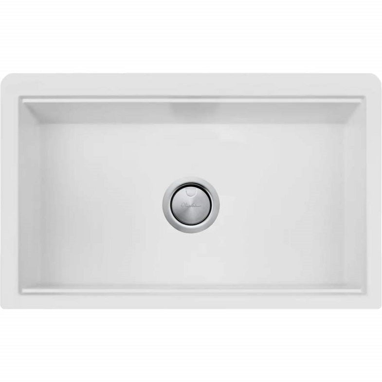 Oliveri Santorini White Farmhouse Undermount Sink