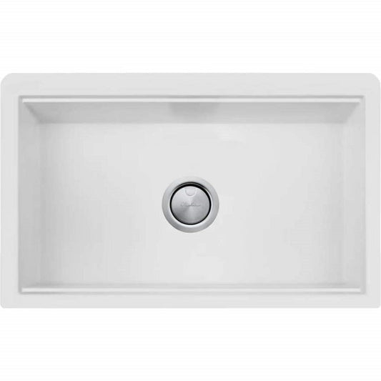 Oliveri Santorini White Farmhouse Undermount Sink