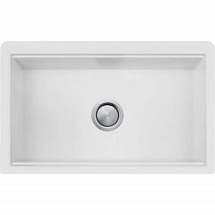 Oliveri Santorini White Farmhouse Undermount Sink