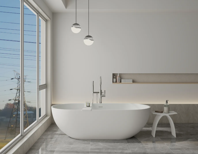 Kairo Solid Surface Matt Bath