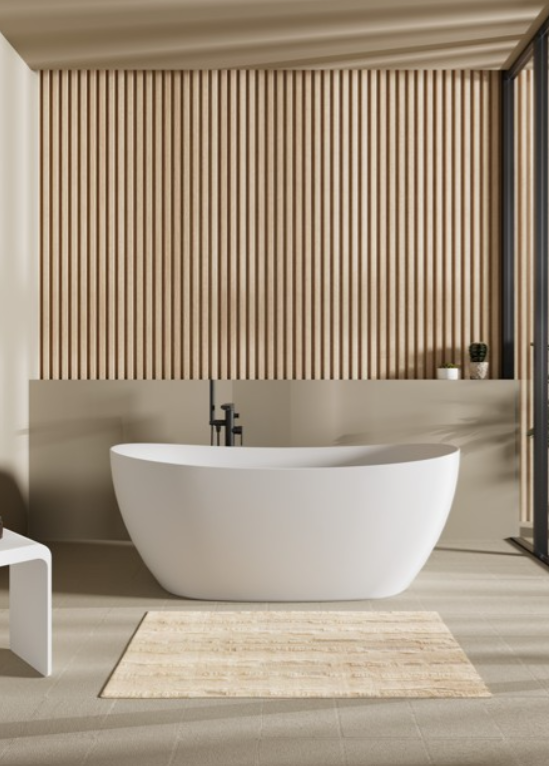 Volara Acrylic Free Standing Bath No Overflow