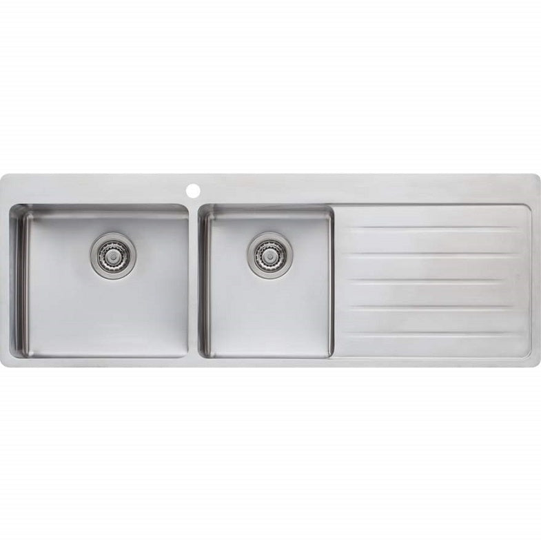 Oliveri Sonetto 1 & 3/4 Bowl Topmount Sink with Drainer