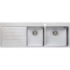 Oliveri Sonetto 1 & 3/4 Bowl Topmount Sink with Drainer