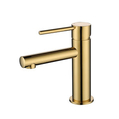 Essence Basin Mixer Tap Polished Brass