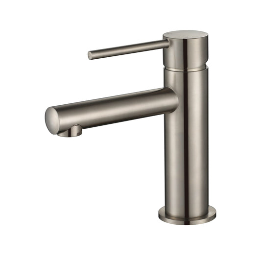 Essence Basin Mixer Tap Brushed Nickel