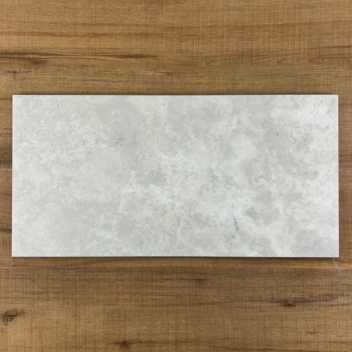 Travertine Ice White Tech Grip Tile 300x600