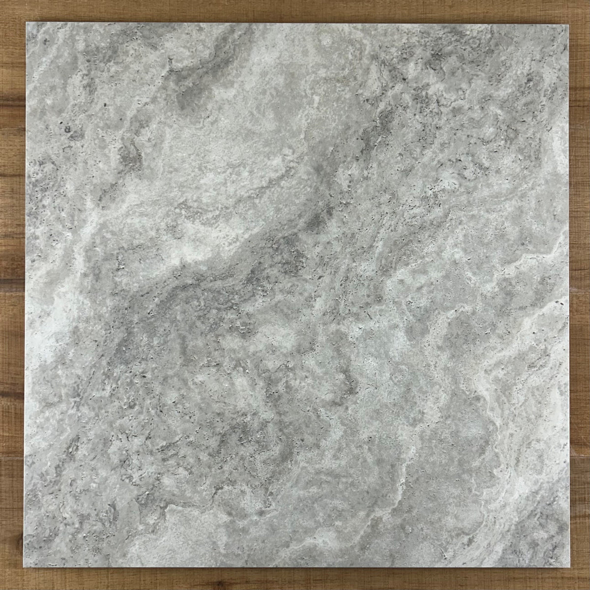 Travertine Pearl Tech Grip Tile 600x600