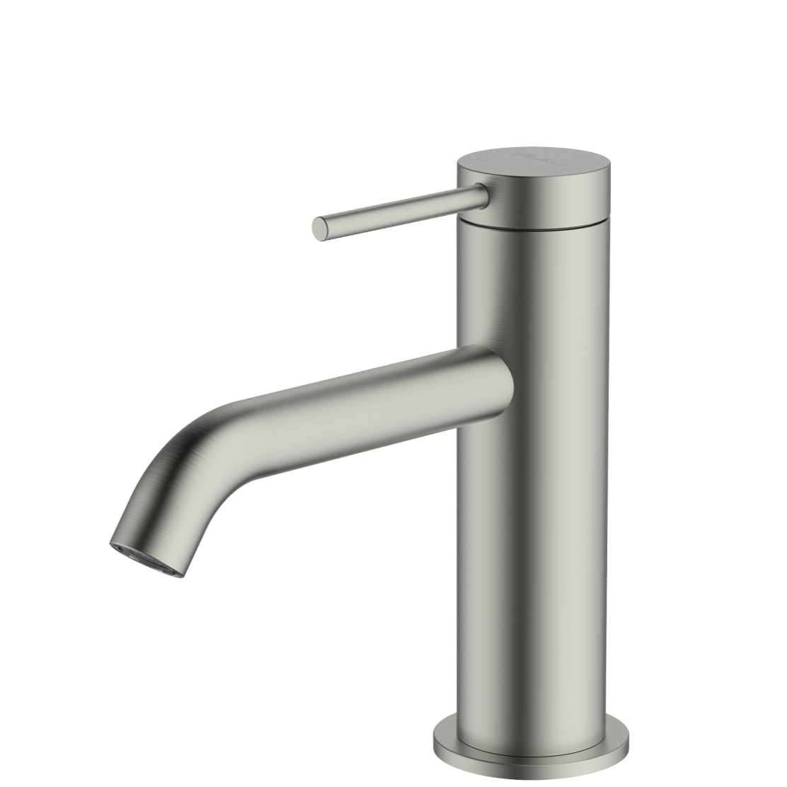 Oliveri Venice Curved Basin Mixer Brushed Nickel