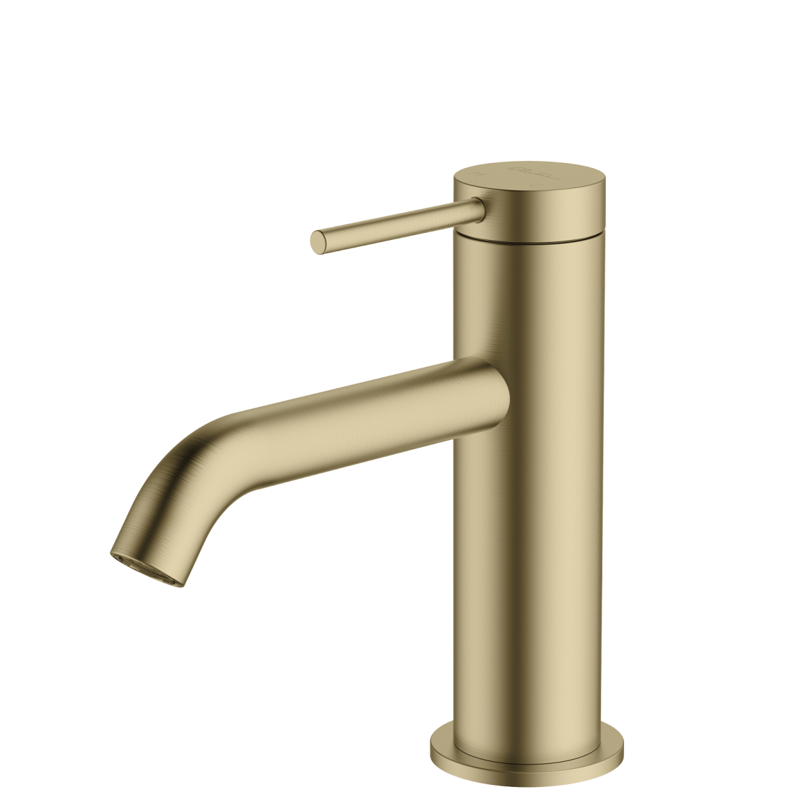 Oliveri Venice Curved Basin Mixer Classic Gold