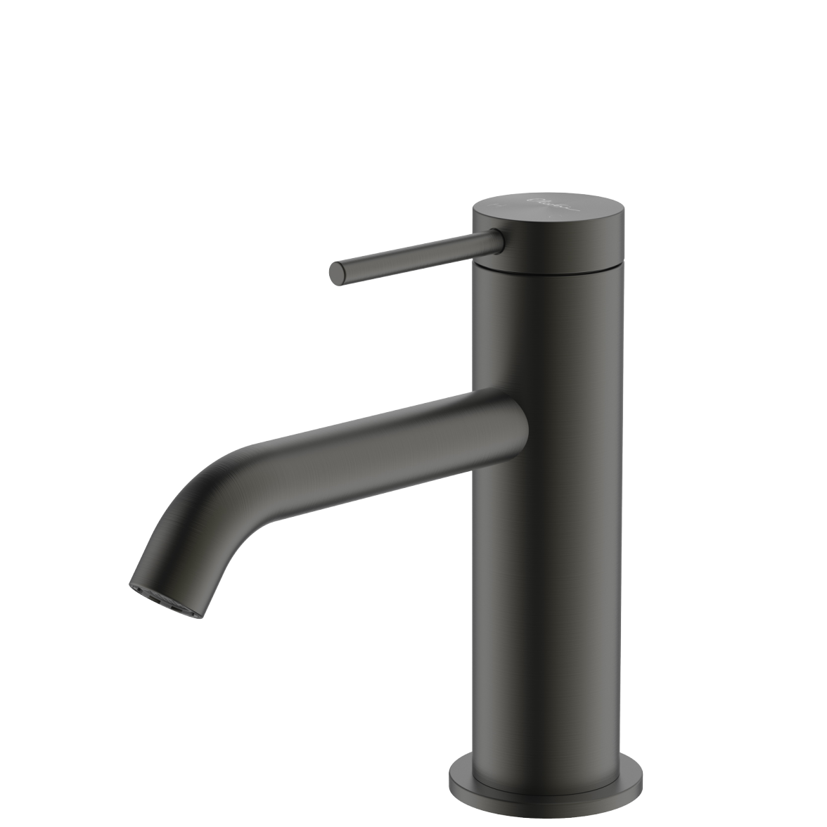 Oliveri Venice Curved Basin Mixer Gunmetal