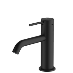 Oliveri Venice Curved Basin Mixer Matte Black