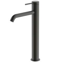 Oliveri Venice Curved Tower Basin Mixer Gunmetal