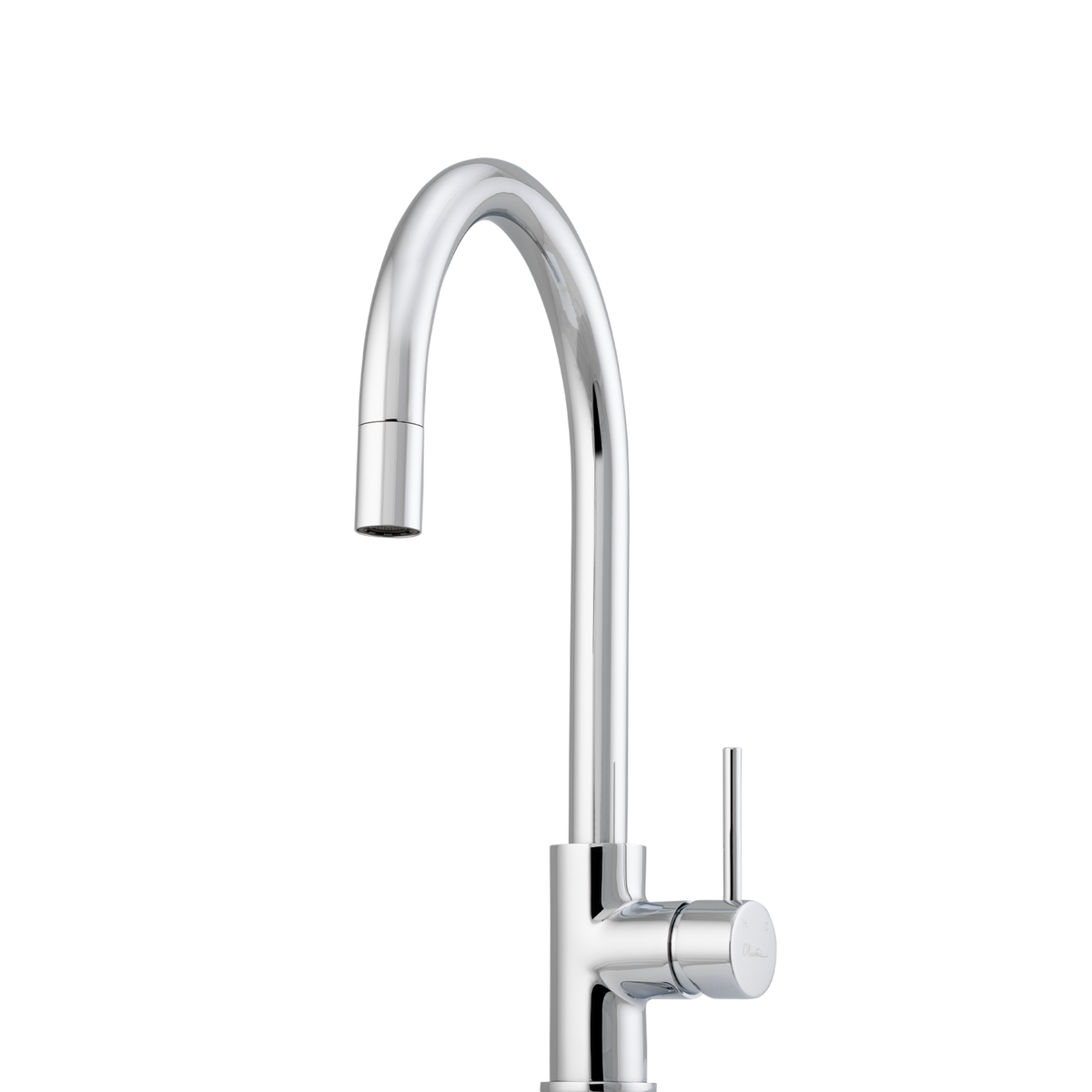 Oliveri Venice Goose Neck Pull Out Mixer Chrome