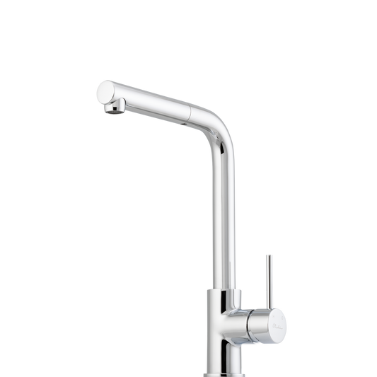 Oliveri Venice Right Angle Pull Out Mixer Chrome