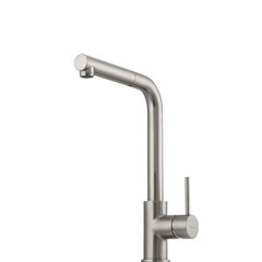 Oliveri Venice Right Angle Pull Out Mixer Brushed Nickel