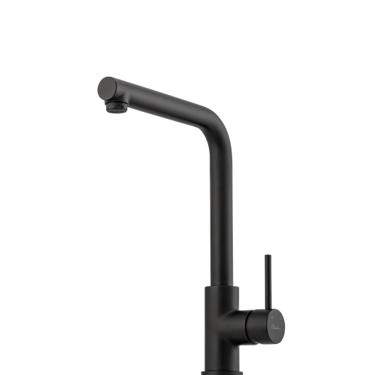 Oliveri Venice Right Angle Mixer Matte Black