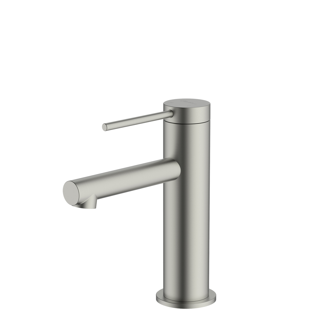 Oliveri Venice Straight Basin Mixer Brushed Nickel