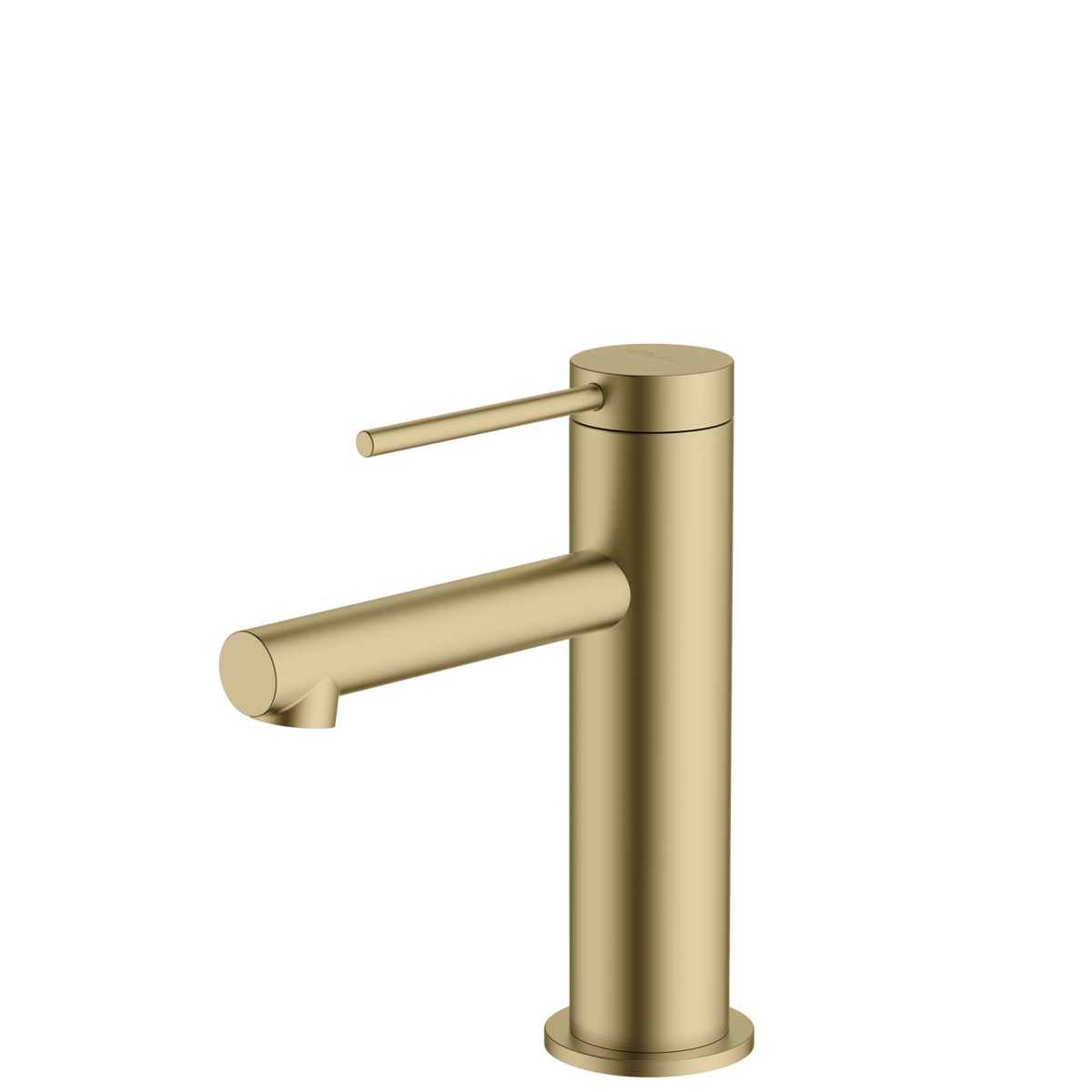 Oliveri Venice Straight Basin Mixer Natural Gold