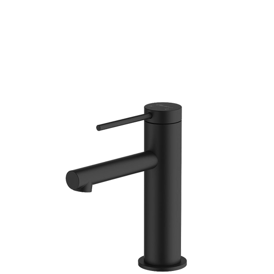 Oliveri Venice Straight Basin Mixer Matte Black