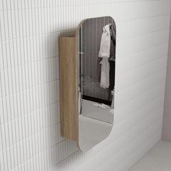 Como Harvest Frameless Sculpted Shaving Cabinet