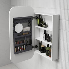 Como Harvest Frameless Sculpted Shaving Cabinet