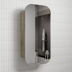Como Harvest Frameless Sculpted Shaving Cabinet