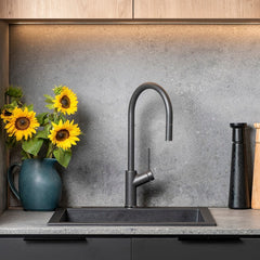 Oliveri Vilo Pull Out Black Granite Mixer