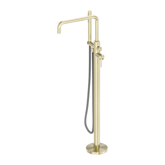 Nero Zen Freestanding Bath Mixer With Outdoor Shower Hose (Many Colours)