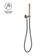 Nero Zen Shower On Bracket With Outdoor Shower Hose (Many Colours)